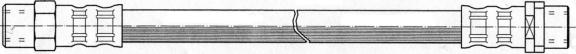 CEF 511584 - Flessibile del freno autozon.pro