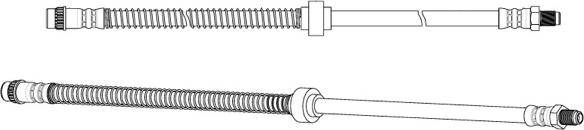 CEF 511583 - Flessibile del freno autozon.pro