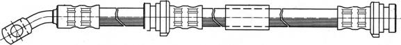 CEF 511085 - Flessibile del freno autozon.pro