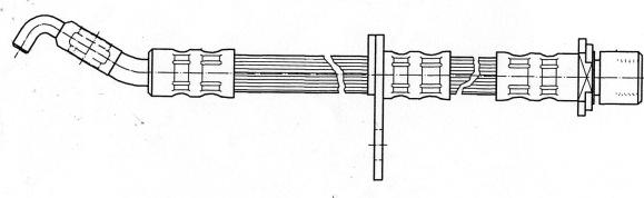 CEF 511834 - Flessibile del freno autozon.pro