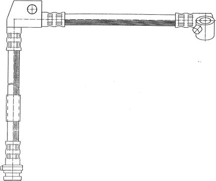 CEF 511333 - Flessibile del freno autozon.pro