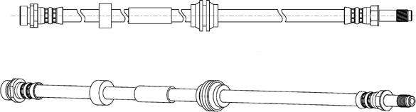 CEF 512596 - Flessibile del freno autozon.pro