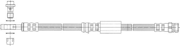 CEF 512557 - Flessibile del freno autozon.pro