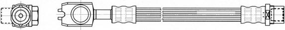 CEF 512537 - Flessibile del freno autozon.pro