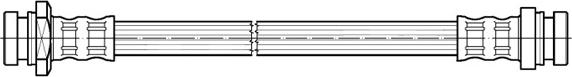 CEF 512606 - Flessibile del freno autozon.pro