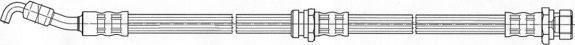 CEF 512080 - Flessibile del freno autozon.pro