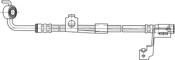 CEF 512136 - Flessibile del freno autozon.pro