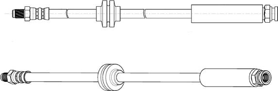 CEF 512834 - Flessibile del freno autozon.pro