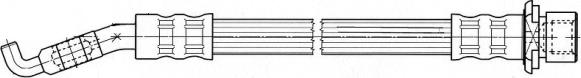 CEF 512342 - Flessibile del freno autozon.pro