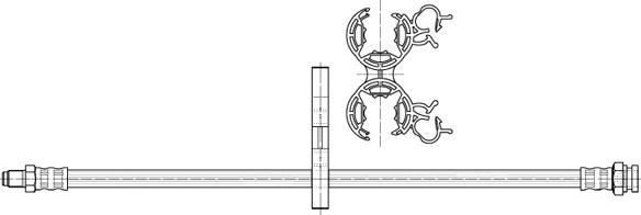 CEF 512353 - Flessibile del freno autozon.pro