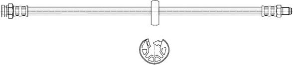 CEF 512352 - Flessibile del freno autozon.pro