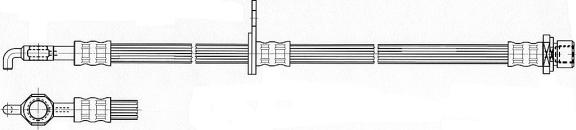 CEF 512309 - Flessibile del freno autozon.pro