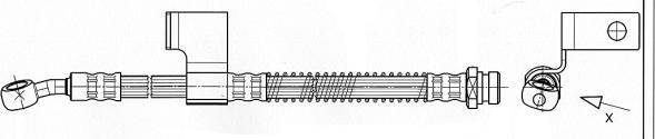 CEF 512295 - Flessibile del freno autozon.pro