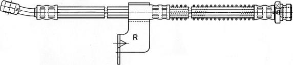 CEF 512242 - Flessibile del freno autozon.pro