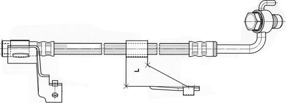 CEF 512270 - Flessibile del freno autozon.pro