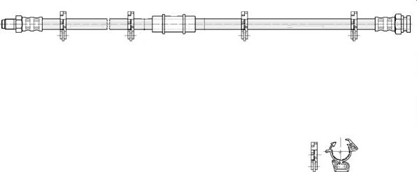 CEF 517066 - Flessibile del freno autozon.pro