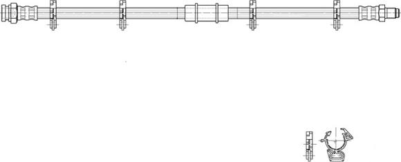 CEF 517133 - Flessibile del freno autozon.pro