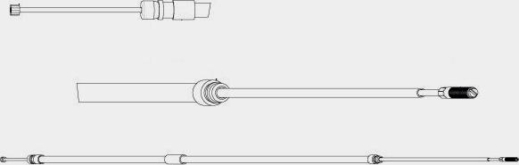 CEF BW02131 - Cavo comando, Freno stazionamento autozon.pro