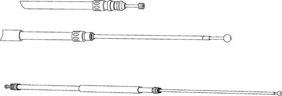 CEF BW02137 - Cavo comando, Freno stazionamento autozon.pro