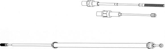 CEF BW02127 - Cavo comando, Freno stazionamento autozon.pro