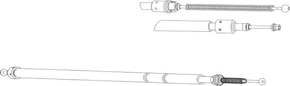 CEF CT02151 - Cavo comando, Freno stazionamento autozon.pro