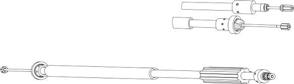 CEF CT02165 - Cavo comando, Freno stazionamento autozon.pro