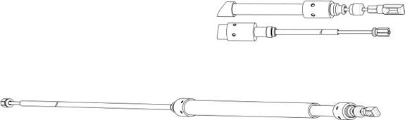 CEF CT02168 - Cavo comando, Freno stazionamento autozon.pro