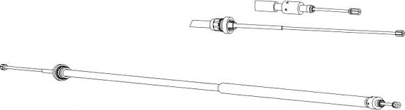 CEF CT02167 - Cavo comando, Freno stazionamento autozon.pro