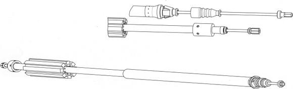 CEF CT02183 - Cavo comando, Freno stazionamento autozon.pro