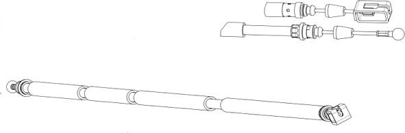 CEF CT02187 - Cavo comando, Freno stazionamento autozon.pro