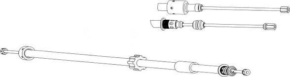 CEF CT02133 - Cavo comando, Freno stazionamento autozon.pro