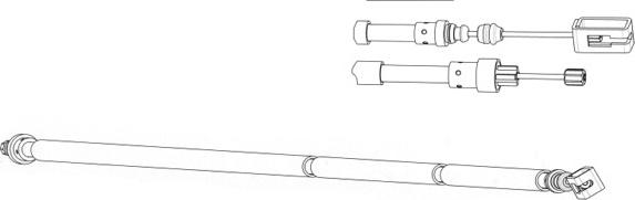 CEF CT02172 - Cavo comando, Freno stazionamento autozon.pro