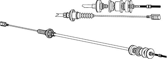 CEF FA01215 - Cavo comando, Comando frizione autozon.pro