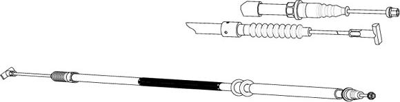 CEF FA02192 - Cavo comando, Freno stazionamento autozon.pro