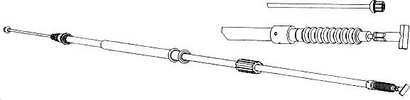 CEF FA02159 - Cavo comando, Freno stazionamento autozon.pro