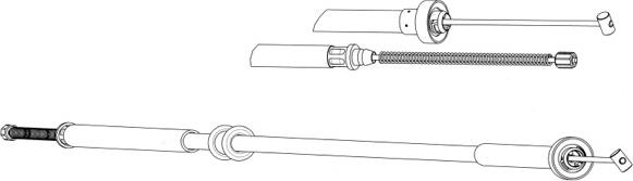 CEF FA02274 - Cavo comando, Freno stazionamento autozon.pro