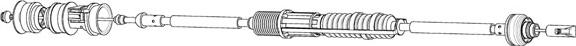 CEF PU01139 - Cavo comando, Comando frizione autozon.pro