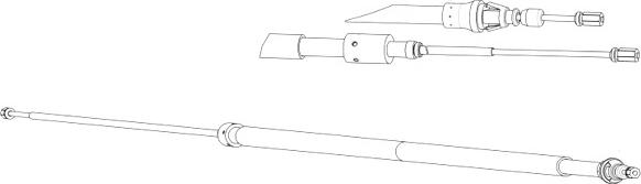 CEF PU02213 - Cavo comando, Freno stazionamento autozon.pro