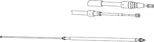 CEF PU02235 - Cavo comando, Freno stazionamento autozon.pro