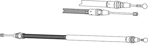 CEF PU02233 - Cavo comando, Freno stazionamento autozon.pro