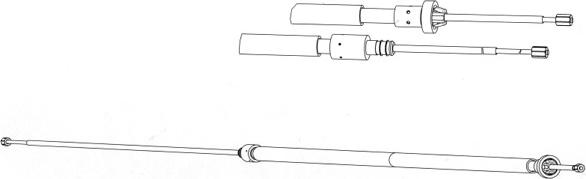 CEF PU02221 - Cavo comando, Freno stazionamento autozon.pro