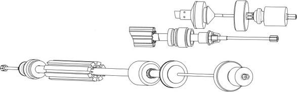 CEF RT01181 - Cavo comando, Comando frizione autozon.pro