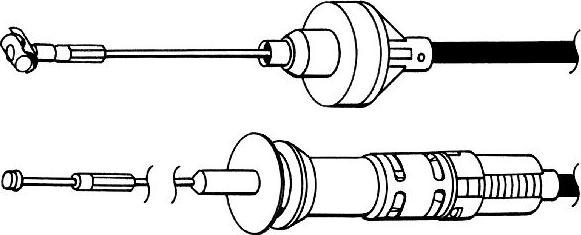 CEF VW01159 - Cavo comando, Comando frizione autozon.pro