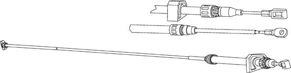 CEF VW02205 - Cavo comando, Freno stazionamento autozon.pro