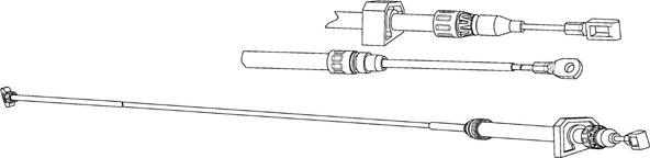 CEF VW02206 - Cavo comando, Freno stazionamento autozon.pro