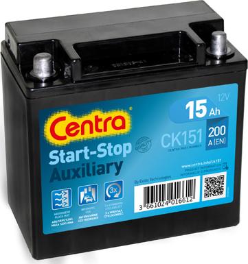 CENTRA CK151 - Batteria avviamento autozon.pro