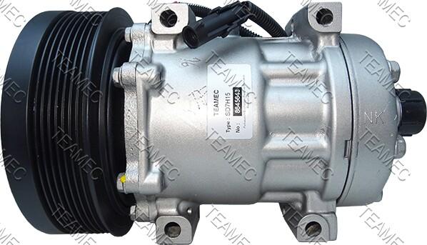 Cevam 8645643 - Compressore, Climatizzatore autozon.pro