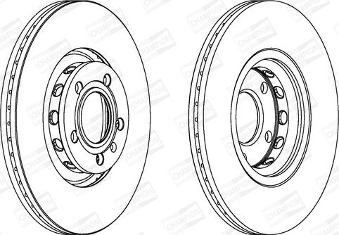 Champion 561548CH - Discofreno autozon.pro