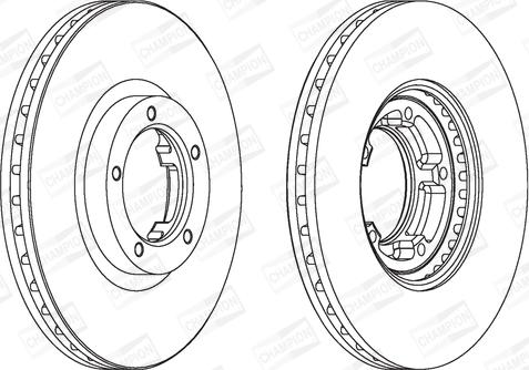 Champion 561624CH - Discofreno autozon.pro