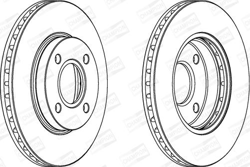 Champion 561678CH - Discofreno autozon.pro